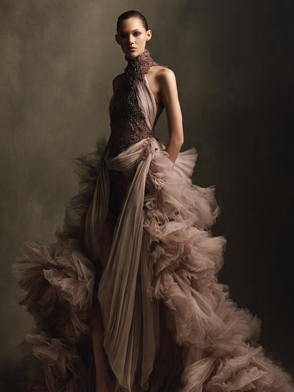 The Aurelia Silk Gown